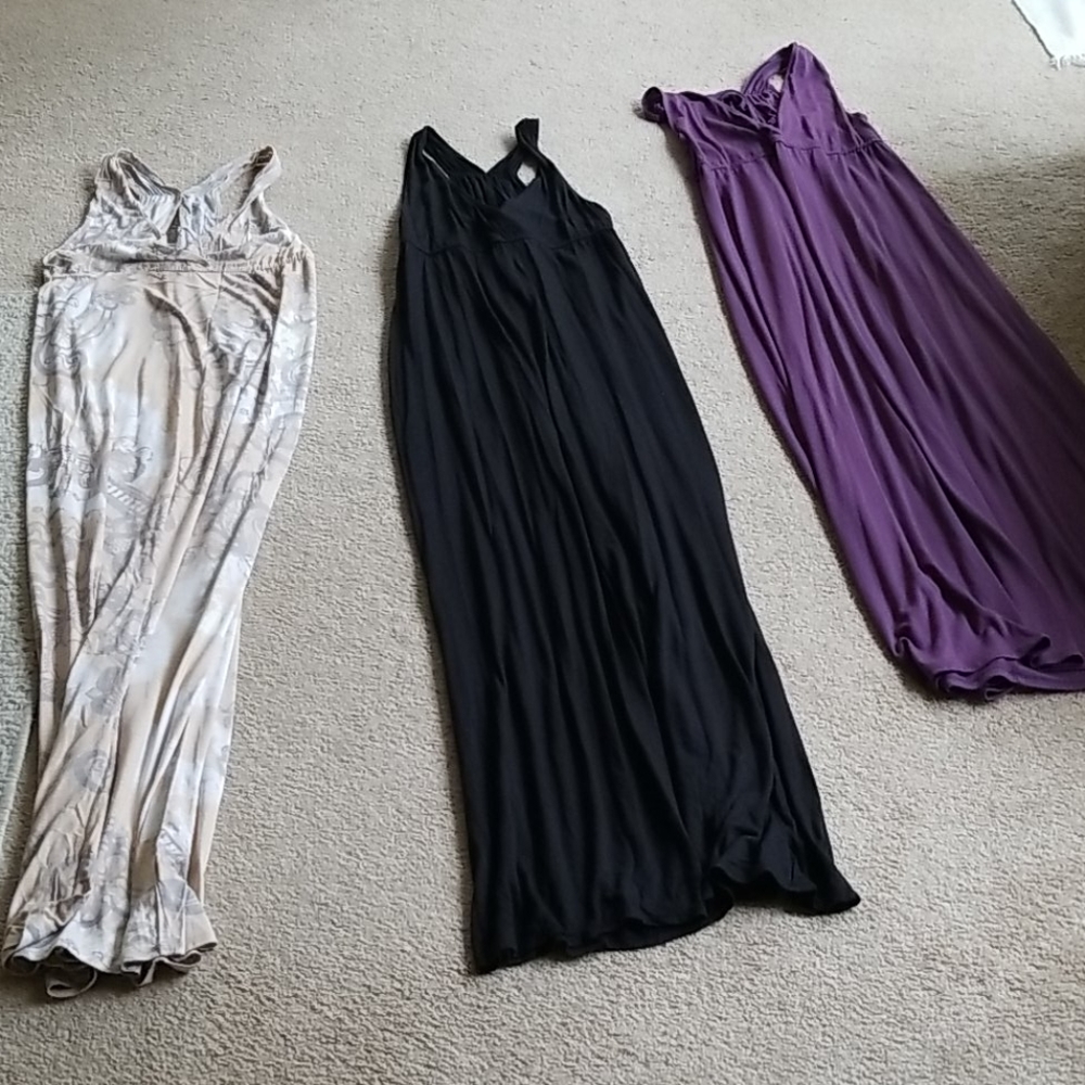 3 maxi dresses all for one price